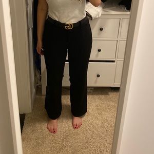 Loft work pants black